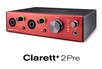 Focusrite Clarett+ 2 Pre