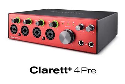 Focusrite Clarett+ 4 Pre