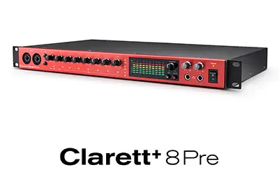 Focusrite Clarett+ 8 Pre