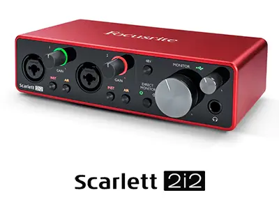 Focusrite Scarlette 2i2