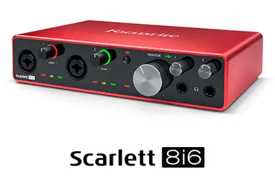 Focusrite Scarlette 8i6