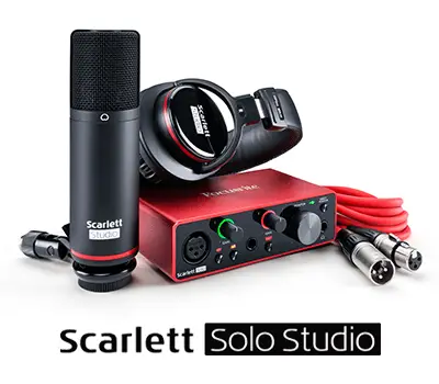 Focusrite Scarlette Solo Studio